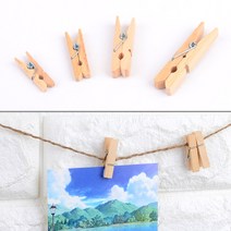 미니 나무집게, 사이즈-3.5cm