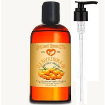 Natural Born Oils 113.4g(4온스) 산자나무 오일 100% 순수 및 천연 유기농 냉압착 비정제 활력, 8 Ounce, 1개