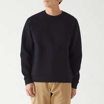 무인양품 MUJI 남성 이중 편직 트레이너 M9SB608