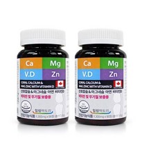 힐링팩토리 산호칼슘 앤 마그네슘 아연 비타민D 117.45g, 90정, 8개