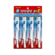닥터세닥 슈퍼슬림 칫솔 초극세모, 4개, 4개