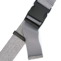 [국산] 스트랩월드 토퍼 매트리스 보관용 버클 스트랩 1.5M 2개입, 클립형(투톤그레이)