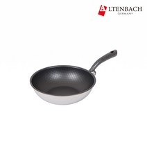 [알텐바흐] 엑스클립스 통5중 스테인리스 프라이팬 궁중팬, 궁중팬26cm, 1개