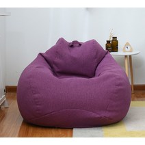 빈백 1인용쇼파 수유의자 자이언트빈백 미니쇼파https: // www liexpress om/item/ html "린넨 천, 04 04_03 bean bag cover L
