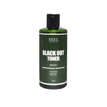 미엘 블랙 아웃 토너300ml 블랙헤드 피지제거 솔루션