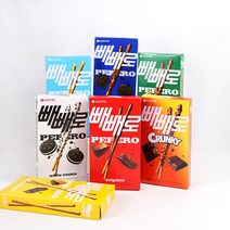 롯데제과 빼빼로 8가지 종류 / 선택담기, 선택:10.빼빼로 크런키