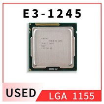 대신물산 E3-1245 제온 쿼드 코어 프로세서 LGA1155 데스크탑 CPU