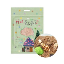 토단 콜크 클레이 단색 100g 코르크 점토 찰흙 재료, 진밤