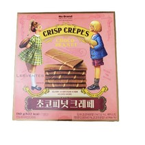 노브랜드 초코피넛 크레페 180g, 4개