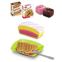 브런치 카페 휴대용 3세 소꿉놀이 세트 성탄절 선물 미니어쳐 커팅 요리