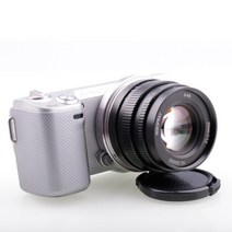 카샵 RISESAY 35mm F1.2 프라임 렌즈 Sony E-마운트 M4/3 for Fuji XF APS-C 카메라 수동 미러리스 고정 초점 A6500 J, [03] E