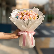 츄파춥스 사탕꽃다발 발렌타인데이 화이트데이 로즈데이 생일 기념일 졸업 선물
