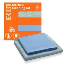 E-cloth 10601 주방 청소용 천 2개, Scrubbing Polishing Set_Old Ve