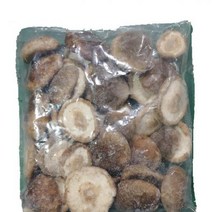 냉동 표고버섯 1KG 원형 식자재 장보기, 단품, 단품