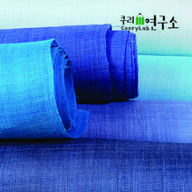 [쿠리연구소] 파랑 모음6종 모시원단 15cm 블루 모시조각보 규방공예 삼베 한복 자투리원단, BL4_비치색