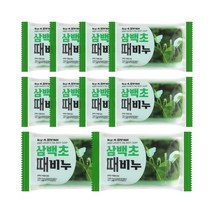 10개 삼백초 때비누 150g 목욕 세신 한방비누 각질제거, 없음