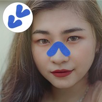 코골이방지 양압기 Cpap 코 다리 코 패드 2 개 Cpap 비강 패드 Cpap 코 조각 Cpap 코 보호대 Cpap 코, 한개옵션0