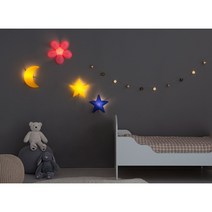 벽에 붙이는조명 아이방수면전등 신생아수유 튤립별달무드 국민 이케아, BLOSSOM FLOWER 핑크