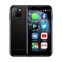soyes xs11 미니 스마트폰 안드로이드 1GB 8GB 3g SK KT 알뜰폰 서브폰 세컨폰 업무폰, 표준, 블랙