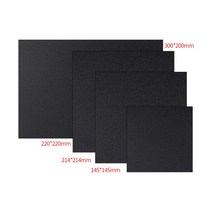 3D프린터 관련 부품 용품 KINGROON-3D 프린터 열 종이 핫 베드 스티커 214mm 220mm 엔더 3 CR10 필름용, 04 200x200mm