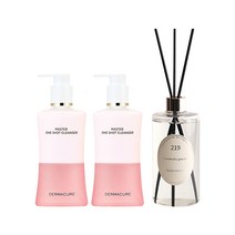 더마큐어 마스터 원샷 클렌저 200ml x2 + 로맨틱가즌 선데이모닝 디퓨저 싱그러운향 500ml, 단품