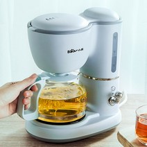 커피 머신 가전 제품 máquina de cafe 아메리칸 드립 자동 0.6 리터 따뜻한 커피 메이커 유지 가능, 전압110v-120v, 영국