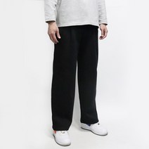 데님투나잇 남여공용 여유있는핏 기모 와이드 트레이닝 팬츠 츄리닝바지