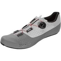 Fizik 템포 오버커브 R4 로드 사이클링 슈, 46.5 eu, Grey Red