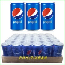 펩시 콜라 190mlx30캔 / (사은품-마스크팩), 190ml, 30개