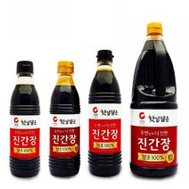 쿨샵 청정원 양조간장 두번 더진한 햇살담은 진간장, 진간장500ml, 왕도매 본상품선택