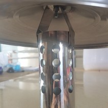 연통 댐퍼 스파이럴 상부망 레두샤 레인캡 빗물 홀잭