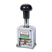 아톰 일부인 날짜 인쇄기 ADSM-10 관공서인 넘버링스탬프 사무용