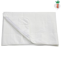 이케아 침대패드 매트리스보호 엥스코른 화이트 150x200cm 침구 시트 덮개 방진 펜션