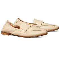 토리버치 Ballet 여성로퍼 가죽단화 아이보리