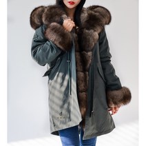 모비퍼 MBG-702 폭스 야상 코트