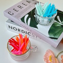 하피블리 생일초 케이크초 [당일배송], 10. 형광트위스트초 10P, 민트, 단품