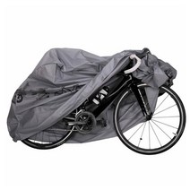 주닉스 자전거 스쿠터 오토바이 전기자전거 방수커버 덮개, 실버, 1개