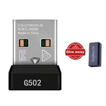 생활가전 로지텍-무선 마우스 수신기 어댑터 G403 G502 G603 G703G 900 G903hero GPw G pro X superlight Usb 액세서리, [02] G502