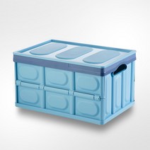 코랙코리아 폴딩박스 대형 56L, 블루, 2개입