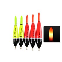 눈부셔 고추 전자막대찌 바다낚시찌 낚시용품 전자찌, 주황-2.0호