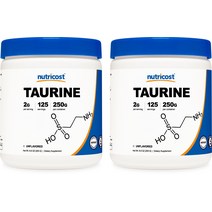 타우린 파우더 250g 무맛 2병, 2개, 단품, 단품