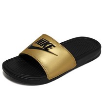 나이키 베네시 JDI 슬라이드 슬리퍼 블랙골드 343881-014