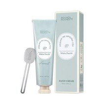 roundaround 라운드어라운드 포레스트 센티드 핸드크림 50ml (튜브링거 내장) 퍼퓸 핸드크림 일상속에서 느끼는 숲의 향기, 01화이트 대즐