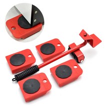 만능 지렛대 가구 이동 무거운 물건 이동 5pcs 롤러 세트 가정용