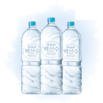 (정기구독) 백산수 무라벨 2L 12병 생수