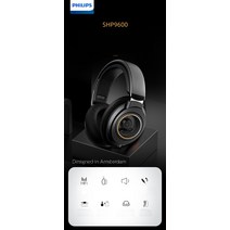 메가폰 확성기 미니 SHP9600 헤드 장착 HIFI 전문 고음질 음악 유선, 01 Black