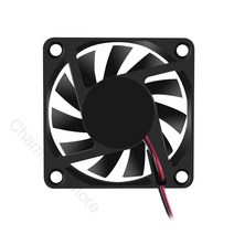 케이스 쿨러 쿨링팬 6010 팬 브러시리스 냉각 3D Princooling DIY PC 컴퓨터 케이스 60x60x10mm DC 5V 1, 01 5V Sleeve