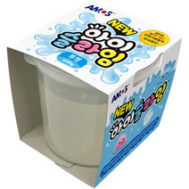 아모스 아이슬라임 600g / 대용량 / 클리어 슬라임 / 액체 괴물 / 나만의 슬라임 만들기, 투명