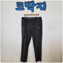 남01086 코오롱스포츠정품 중고구제 허리밴딩 간절기바지 코딱지구제