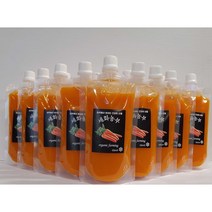 제주 세화농부 생당근100%착즙 당근주스 210ml 10병